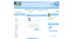 Desktop Screenshot of netcoro.com.br