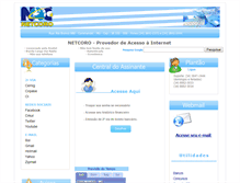 Tablet Screenshot of netcoro.com.br
